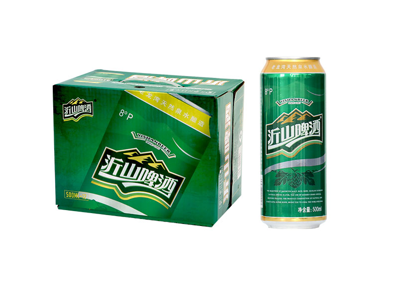 500ml 沂山啤酒綠罐箱裝